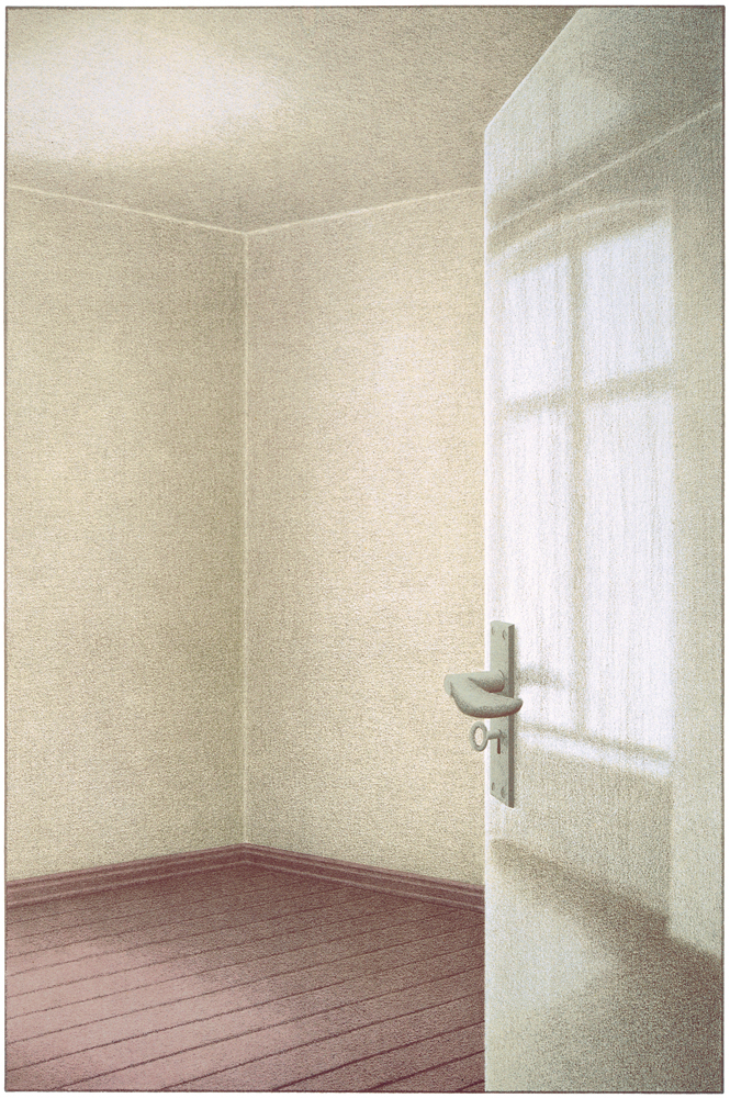 Tür und Zimmer